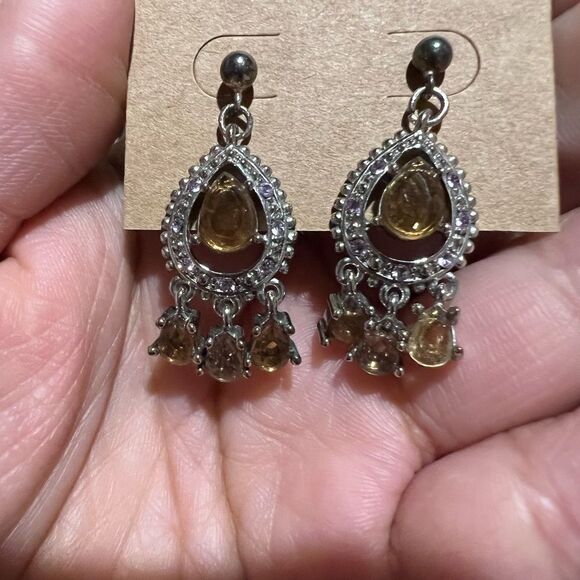 MONET CHANDELIER EARRINGS - Picture 1 of 4